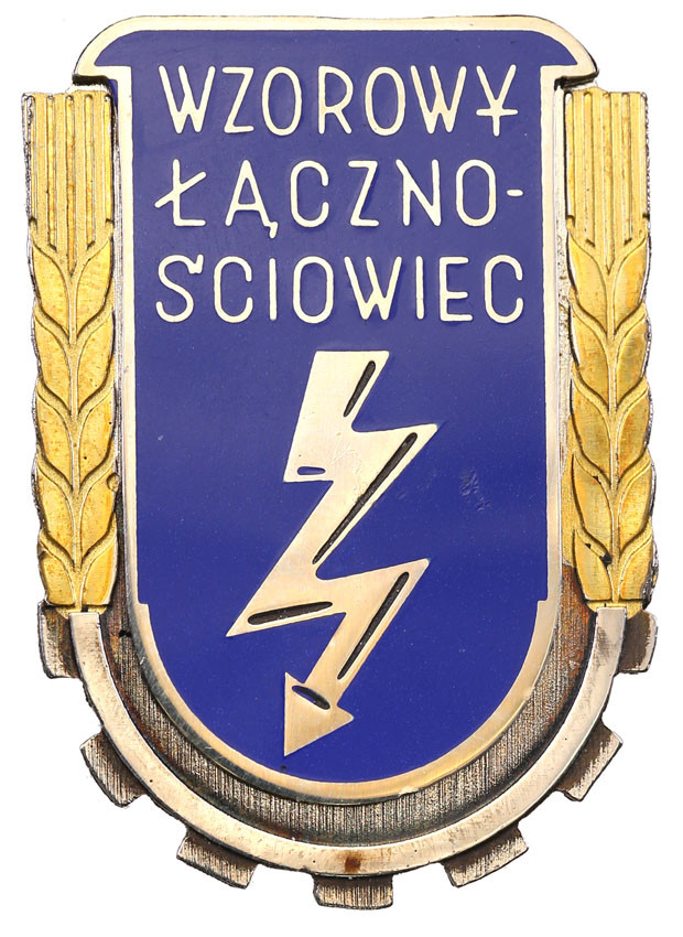 PRL. Odznaka Wzorowy Łącznościowiec